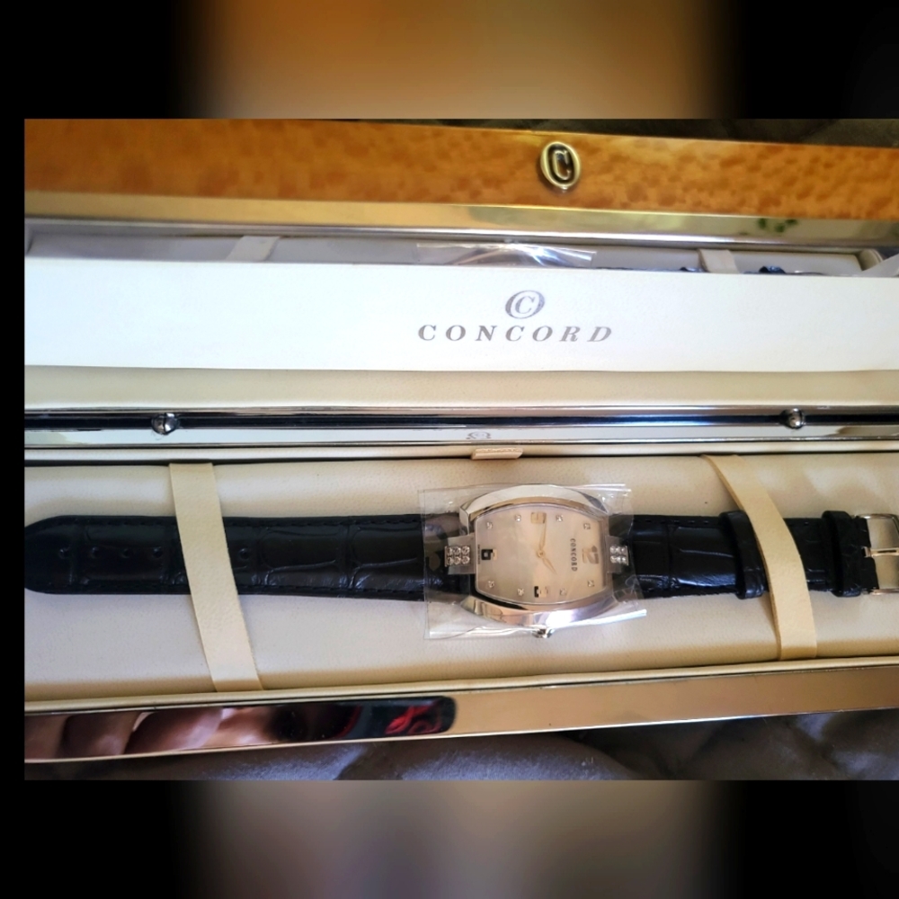 Concord La Scala Men's Watch - New in Box - **Rare**